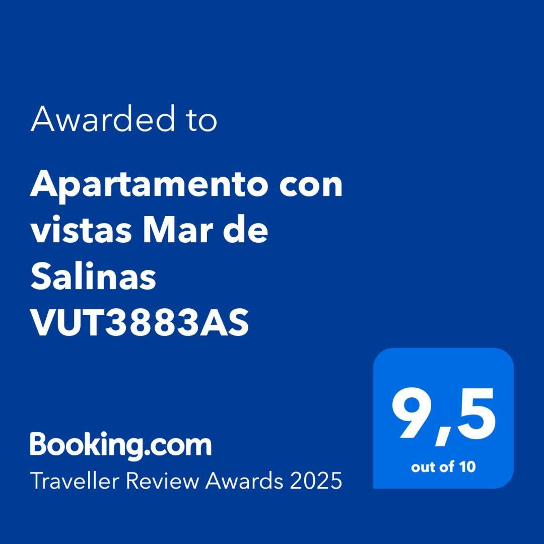 Apartamento Con Vistas Mar De Salinas Vut3883As Kültér fotó